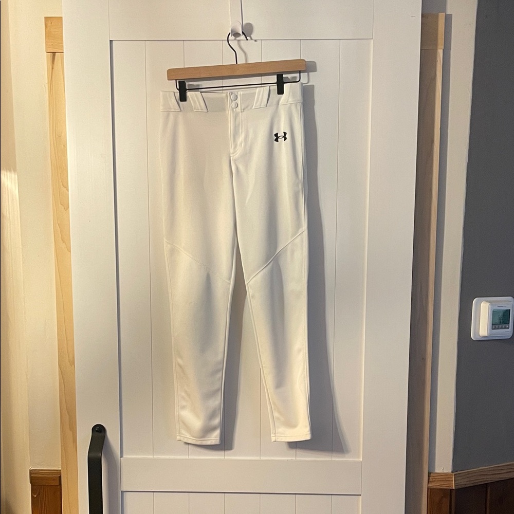 Under Armour Youth White Baseball Pants